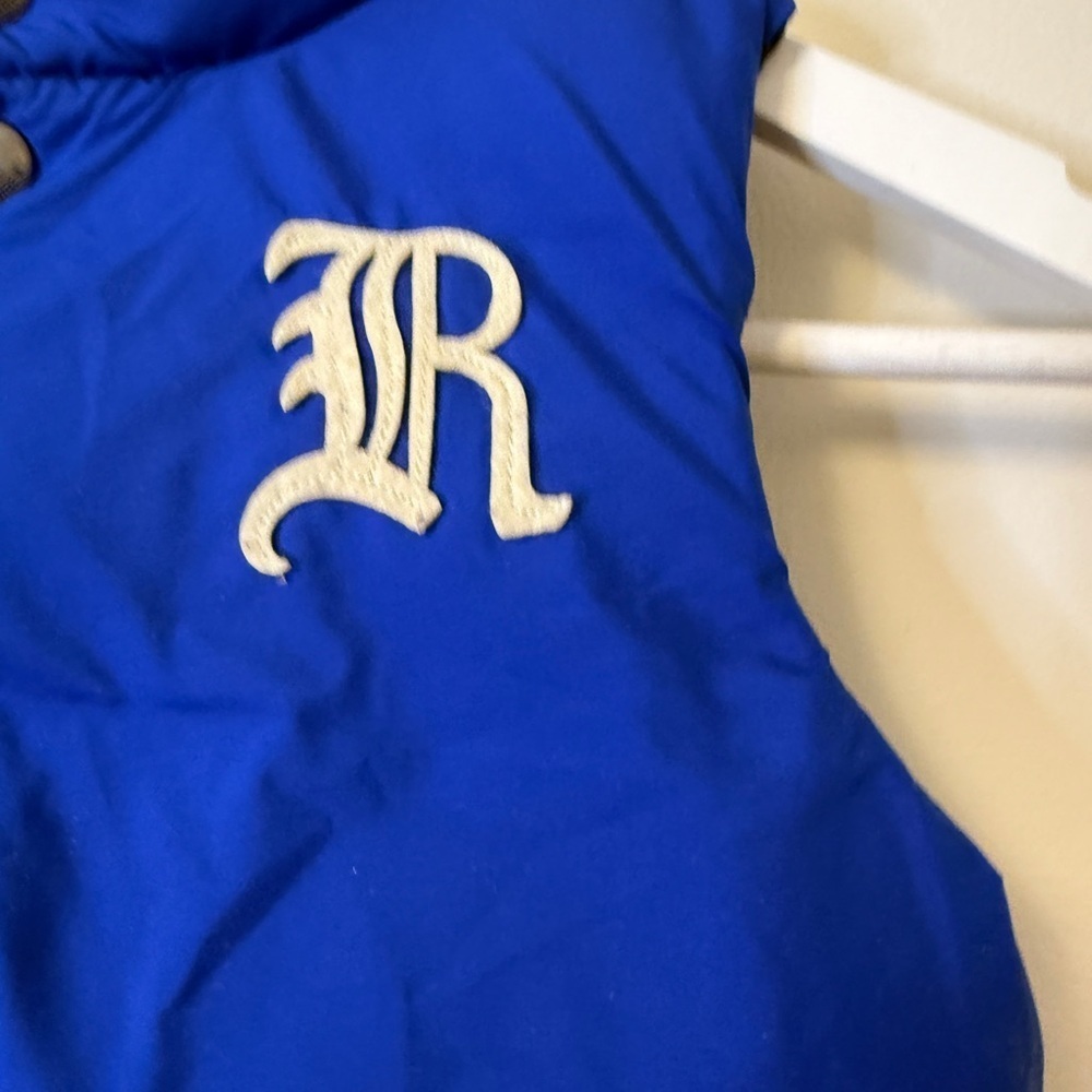 Polo Ralph Lauren Puffer Down Vest Reversible Blue Black Logo Pony 24 Mths 2T - Picture 2 of 11
